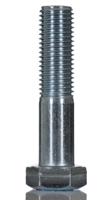 264-6396 RS PRO Bright Zinc Plated Steel, Hex Bolt, M16 x 70mm