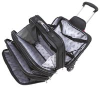 600662 Wenger Patriot 17in  Laptop Wheeled Case, Black