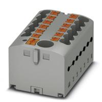 3273482 Phoenix Contact Distribution Block, 13 Way, 0.14 → 4mm², 24 A, 41 A, 500 V, Grey