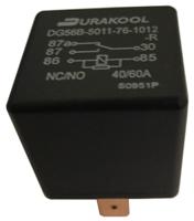 dg56a-7011-76-1012-dr Durakool Plug In Automotive Relay, 12V dc Coil Voltage, 40A Switching Current, SPDT