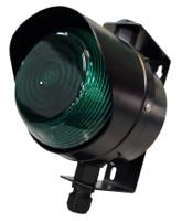 286-9843 RS PRO Green Traffic Light LED Beacon, 1 Lights, 85 → 280 V ac/dc, Surface Mount, Wall Mount
