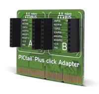 mikroe-2578 MikroElektronika PICtail Plus Click Adapter 16 bit, 32 bit MIKROE-2578