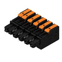 8000078346 Weidmüller, 7.5mm Pitch, OMNIMATE 4.0, 6 Way, , Pluggable Terminal Block, Hybrid Header, PCB Mount, Snap In