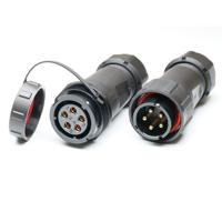 304-459 RS PRO Circular Connector, 5 Contacts, In-Line Cable Mount, SY21 Connector, Plug, Socket, Male/Female, IP68, SY21 Series
