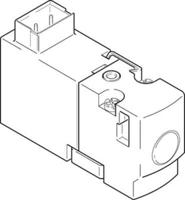 mha1-m1h-32g-06-tc Festo 2/2 Closed Monostable Solenoid Valve - Electrical MHA1 Series, 197005