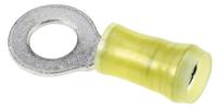 165034 TE Connectivity, PIDG Insulated Ring Terminal, M6 Stud Size, 2.7mm² to 6.6mm² Wire Size, Yellow