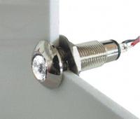 537-997-63 Marl White Panel Mount Indicator, 12 → 28V, 8.1mm Mounting Hole Size, Solder Tab Termination, IP67