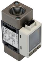 pfmb7501-f04-e SMC PFMB7 Series Flow Controller, 500 L/min, PNP Open Collector Output, 12 → 24 V