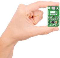 mikroe-2033 MikroElektronika Charger Click Battery Charger for MCP73831 for Lithium-ion & Lithium-Polymer Batteries
