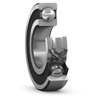 w6204-2rs1 SKF W6204-2RS1 1 Row Ball Bearing - 20 mm ID, 47 mm OD