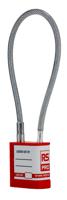 276-144 RS PRO Red 1-Lock ABS Safety Lockout Padlock