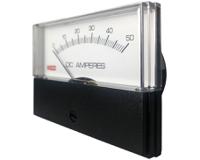 186-2530 RS PRO Analogue Panel Ammeter 50 (Input)A DC, 76mm x 74mm, ±1.5 % Moving Coil