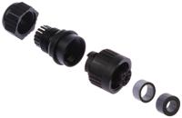 934125100-ca-3-ld Hirschmann Circular Connector, 3 + PE Contacts, Cable Mount, M22 Connector, Socket, Female, IP67, CA Series