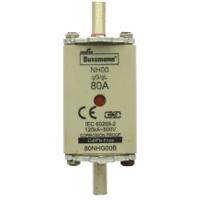 80nhg00b Eaton 80A Bolted Tag Fuse, NH00, 500V ac