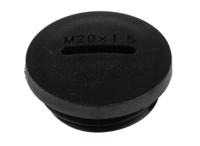 865-9742 RS PRO Blanking Plug, M20, 19.9mm Hole Diameter, Nylon 66, 24mm Diameter, Threaded