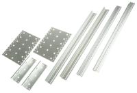 24563-191 nVent SCHROFF EuropacPRO Series 3U Aluminium, Stainless Steel Rack Mount Chassis, 84HP, 175mm Depth