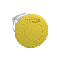 zb4bs55 Schneider Electric Harmony XB4 Series Yellow Turn to Release Push Button Head, 22mm Cutout, IP66, IP67, IP69K