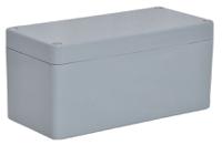 190-4275 RS PRO Grey Fibreglass Reinforced Polyester Enclosure, IP66, Grey Lid, 110 x 75 x 75mm