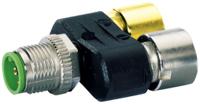 7000-41191-0000000 Murrelektronik Limited 5 Pole M12 Plug to 5 Pole M12 Socket Adapter