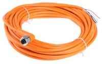 evt005 ifm electronic Female 4 way M12 to Unterminated Sensor Actuator Cable, 10m