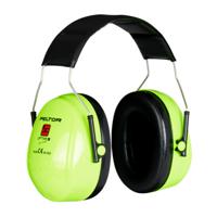 7000038207 3M 7100095550 Wireless Listen Only Ear Defender with Headband, 32dB, Green, Noise Cancelling Microphone