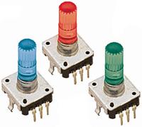 dpl12svn24a25k1 TE Connectivity 24 Pulse Incremental Mechanical Rotary Encoder with a 6.8 mm Knurl Shaft (Not Indexed), Through Hole