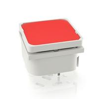 3140026130000 RAFI Red Tactile Switch, 1NO 100mA 19.05mm Panel Mount