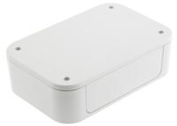pf15-5-10w Takachi Electric Industrial PF Series White ABS Enclosure, IP40, White Lid, 100 x 150 x 45mm
