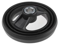 161-1977 RS PRO Black Glass-Fibre Reinforced Technopolymer Hand Wheel, 126mm diameter
