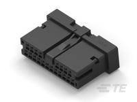 2-2834461-0 TE Connectivity, 1-2834461 Female PCB Connector Housing, 1.8mm Pitch, 20 Way, 2 Row Horizontal