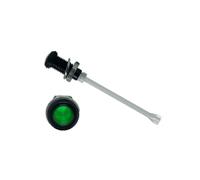rhd-1410-f6pzg67pr RHD-1410-F6PZG67PR Bivar, Panel Mount Vertical LED Light Pipe, Green Round Lens