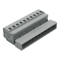 231-610 WAGO 231 Series Connector, 10-Pole, Male, 10-Way, Snap-In, 12A