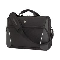 653299 Wenger XE Compact Brief 16in  Laptop Laptop Bag, Black