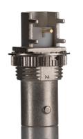 bnc5-j-p-gn-ra-bh2d Samtec BNC Series, Jack Through Hole BNC Connector, 50Ω, Through Hole Termination, Right Angle Body