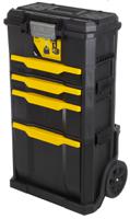 1-79-206 Stanley 3 Drawer Aluminium, Plastic Wheeled