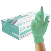 gp6803 Unigloves Pearl GP Green Powder-Free Nitrile Disposable Gloves, Size Medium, 100Gloves per Pack