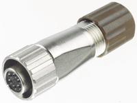 lf13wbp-11s Hirose Circular Connector, 11 Contacts, Cable, Miniature Connector, Socket, Female, IP67, IP68, LF Series
