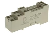 pyf08s Omron PY 8 Pin 250V ac DIN Rail Relay Socket, for use with MY2 Series