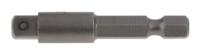 05050205001 Wera 1/4 in Square Adapter, 50 mm Overall