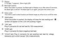 296-682 RS PRO Digital, LCD Digital Multimeter, 10A dc Max, 600V ac Max