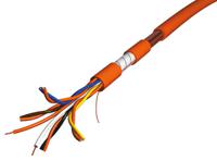 crct209c100 CAE Groupe CRCT Series Orange 0.9 mm² Hook Up Wire, 19 AWG, 2 x 0.9 mm², 100m, Polyolefin Insulation, CRCT209C100