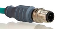 rssd-rj45s-441-3m Turck, 3m Cat5e, Teal M12 to Male RJ45 Male Shielded, Terminated TPE Sheath