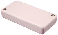 1551lgy Hammond 1551 Series Grey ABS Enclosure, IP54, Flanged, Grey Lid, 80 x 40 x 15mm