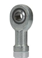 sikb-10-f SKF SIKB M10 Female Steel Rod End, 10mm Bore, 29mm Long, Metric Thread Standard, Female Connection Gender