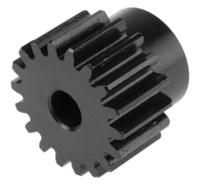 521-6430 RS PRO Steel 18 Teeth Spur Gear, 1.5 Module, 8mm Bore Diam, 27mm Pitch Diam, 22mm Hub Diam