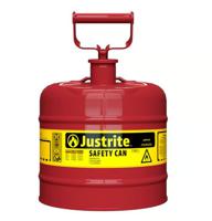 jcn7120100 Justrite Steel Safety Can, 2gal