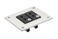 106-736 RS PRO Miniature Size Thermocouple Connector Panel for Use with Thermocouple J, RoHS Standard