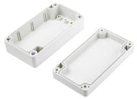 1554cgy Hammond 1554 Series Grey ABS Enclosure, IP66, Grey Lid, 120 x 65 x 40.5mm