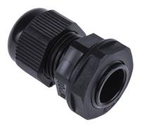 822-9675 RS PRO Black Nylon Cable Gland, PG9 Thread, 4mm min., 8mm max., IP68