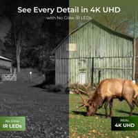 b4gpt4k06sp Reolink Indoor, Outdoor IR Solar Powered CCTV Camera, 3840 x 2160 pixels Resolution